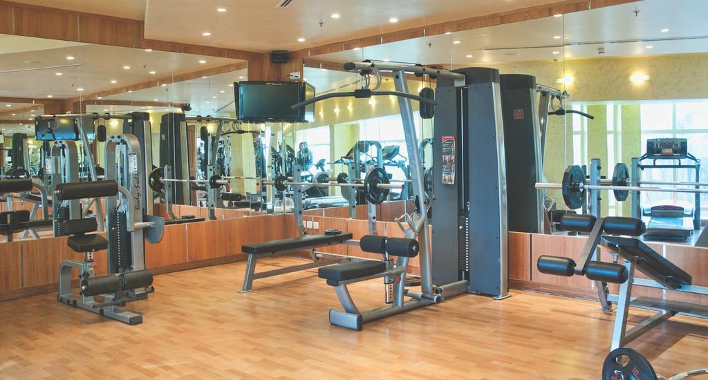 Wiseman Grand Hotel Doha Kültér fotó A gym in a hotel